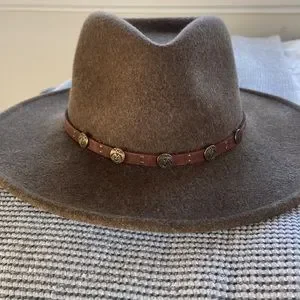 Buffalo Wool Co | Accessories | Brown Wool Western Hat  display picture 3